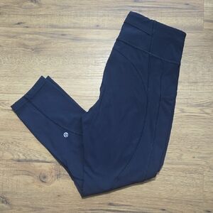 Lululemon Navy Crop Leggings 23"